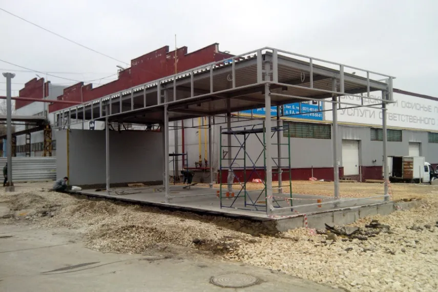 Строительство МСО 3 поста 