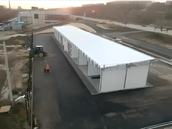 МСО 7 постов. Укладка асфальта